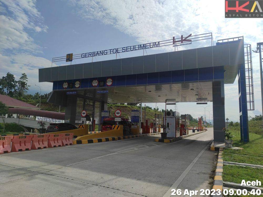 Tol Sigli-Banda Aceh (Sibanceh). (Dokumentasi PT Hutama Karya untuk IDN Times)