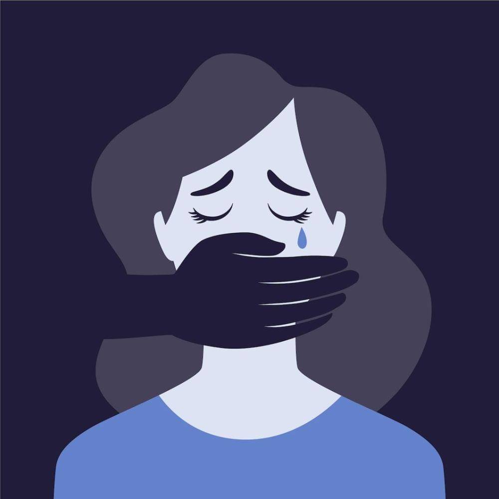 Ilustrasi kekerasan seksual terhadap anak (Pinterest/ Freepik)