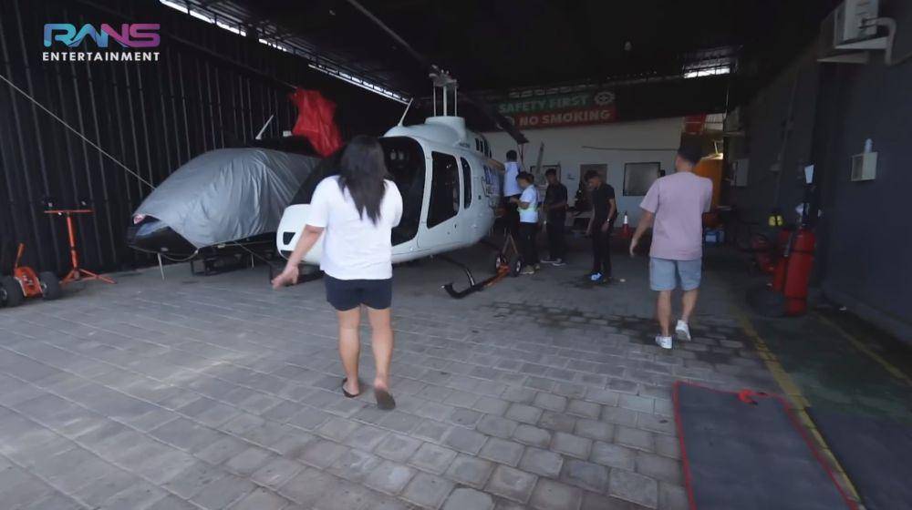 helikopter Raffi Ahmad (YouTube.com/Rans Entertainment)