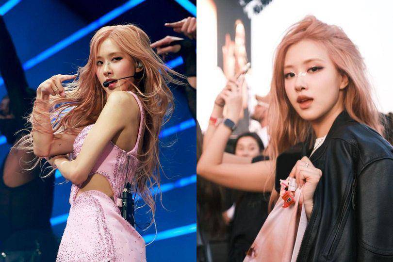 Rosé BLACKPINK (instagram.com/harpersbazaarhk | instagram.com/roses_are_rosie)