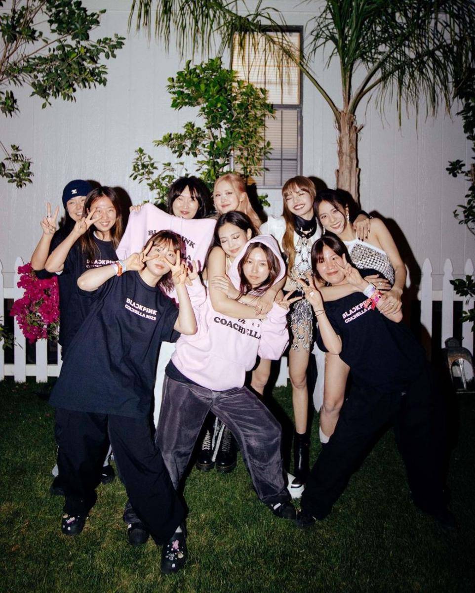 BLACKPINK di Coachella 2023 (instagram.com/roses_are_rosie)