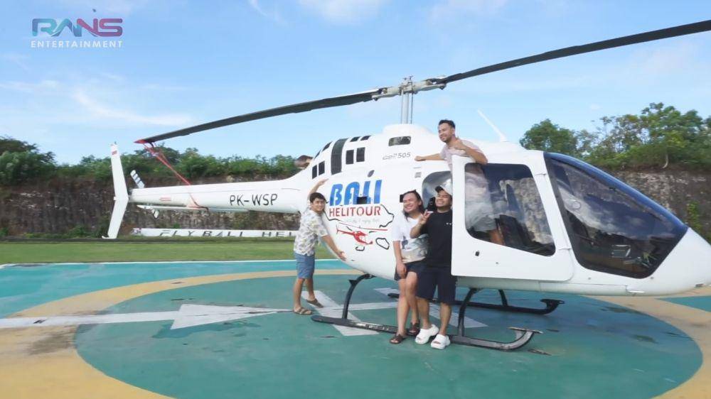 helikopter Raffi Ahmad (YouTube.com/Rans Entertainment)