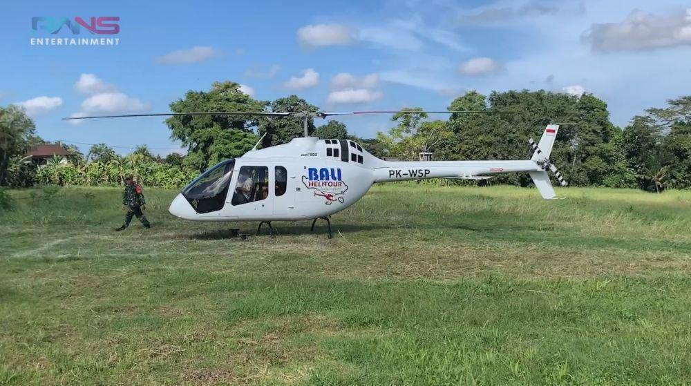 helikopter Raffi Ahmad (YouTube.com/Rans Entertainment)