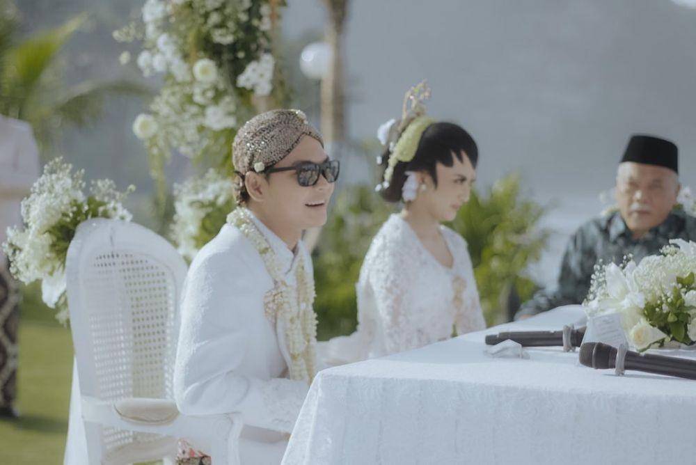Akad nikah Tri Suaka dan Nabila (Instagram.com/nm.production_official)