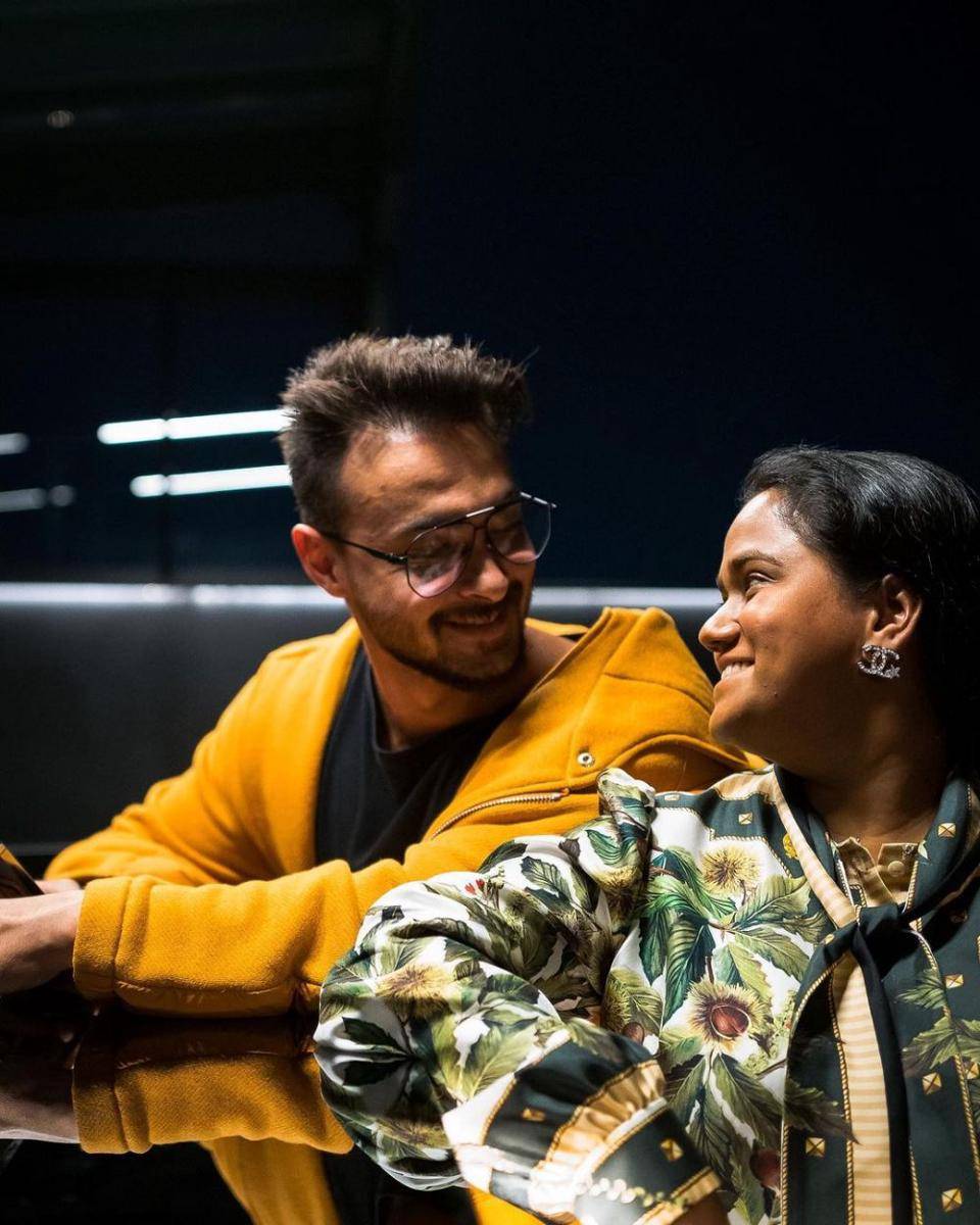 Aayush Sharma dan istri (instagram.com/aaysharma)