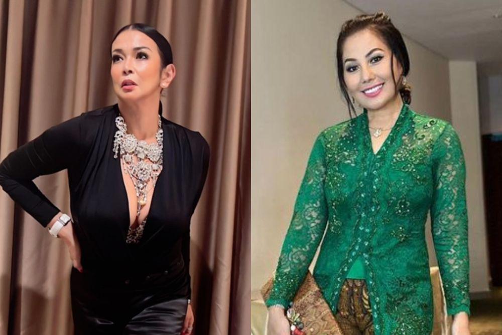 Sesama Tante Bugar, 10 Pesona Cetar Jennifer Ipel dan Emma Warokka