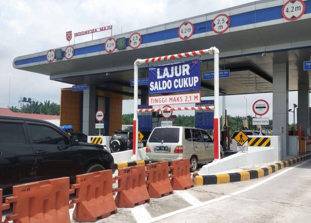 Suasana arus mudik di tol trans Sumatera (Dok. Istimewa)