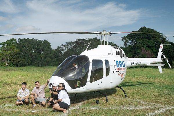 helikopter Raffi Ahmad (YouTube.com/Rans Entertainment)