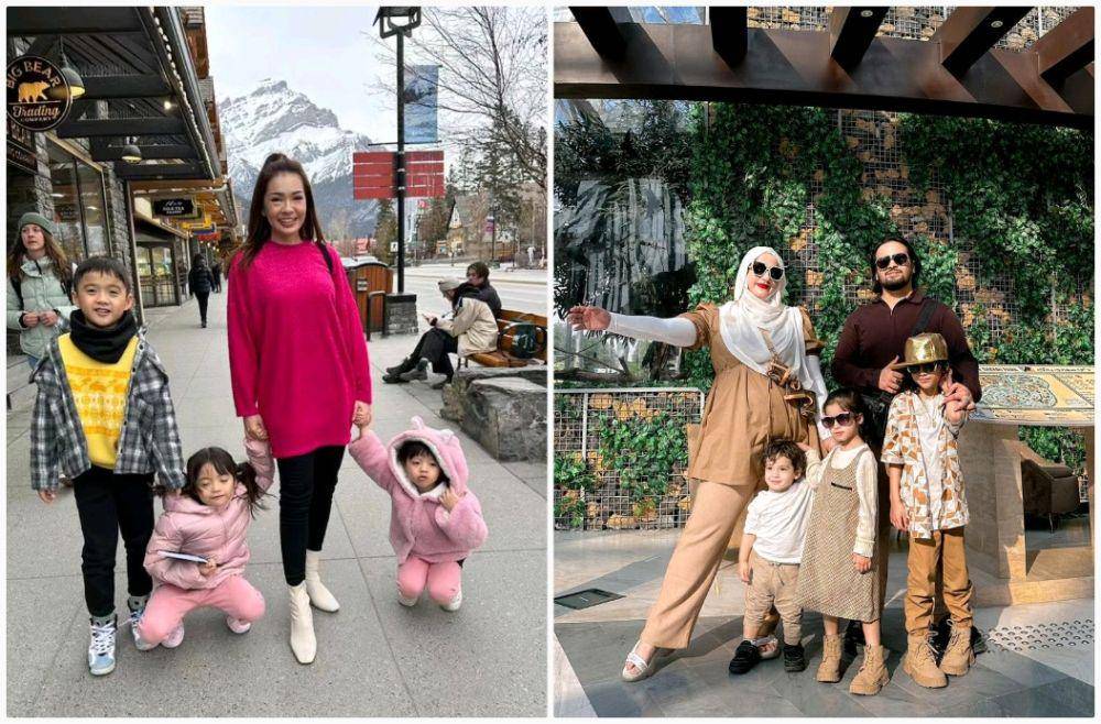 potret keluarga Maya Septha dan Tasyi Athasyia (instagram.com/mayaseptha7 | instagram.com/tasyiiathasyia)
