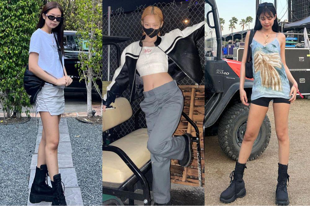 9 Inspirasi Outfit Nonton Konser ala Jennie BLACKPINK, Kece Maksimal!