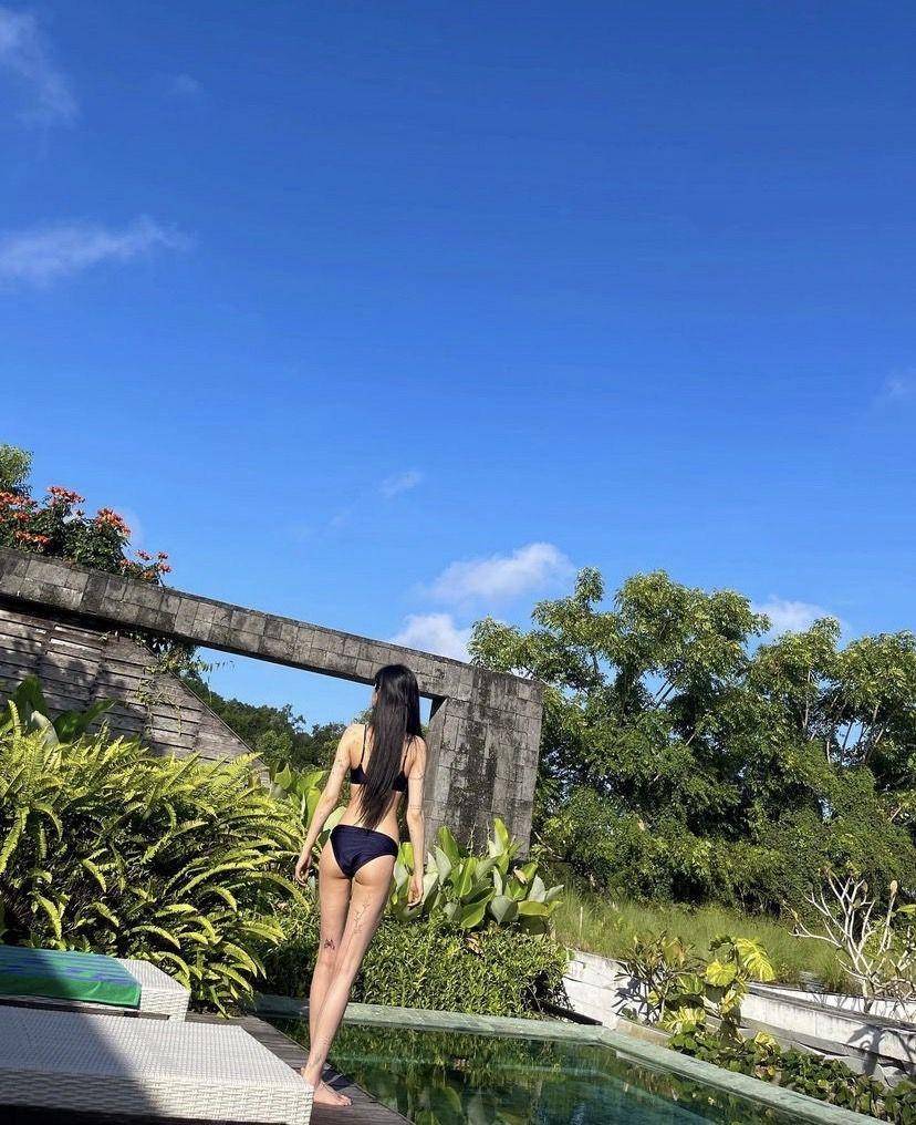 potret liburan Nana di Bali (instagram.com/jin_a_nana)
