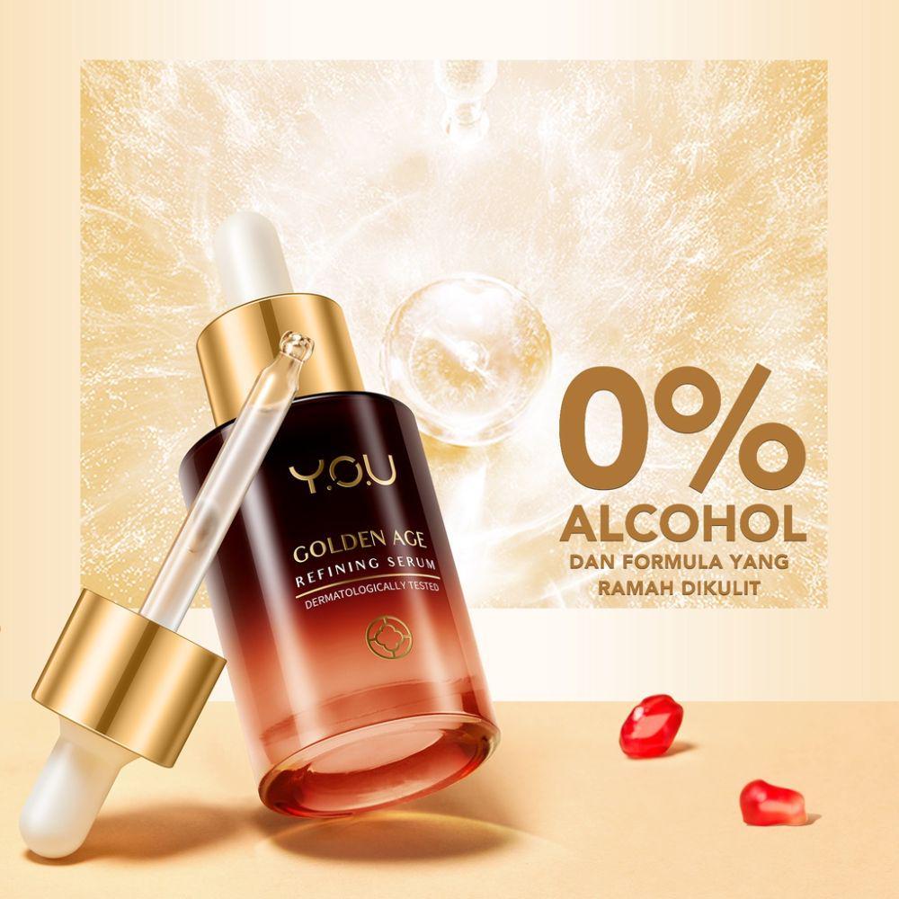 YOU Golden Age Refining Serum. (dok. Shopee/youbeautyofficial)
