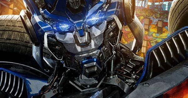 Karakter  Mirage dalam poster film terbarunya (Dok. twitter.com/ Transformers)