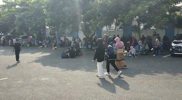 Direktorat Lalu Lintas (Ditlantas) Polda Lampung menggelar mudik gratis, Kamis (27/4/2023). (Dok. Ditlantas Polda Lampung).