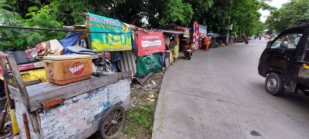 Kelurahan Ancol, Jakarta Utara menata kawasan Jalan Kampung Bandan. (Dok. Humas Jakarta Utara)