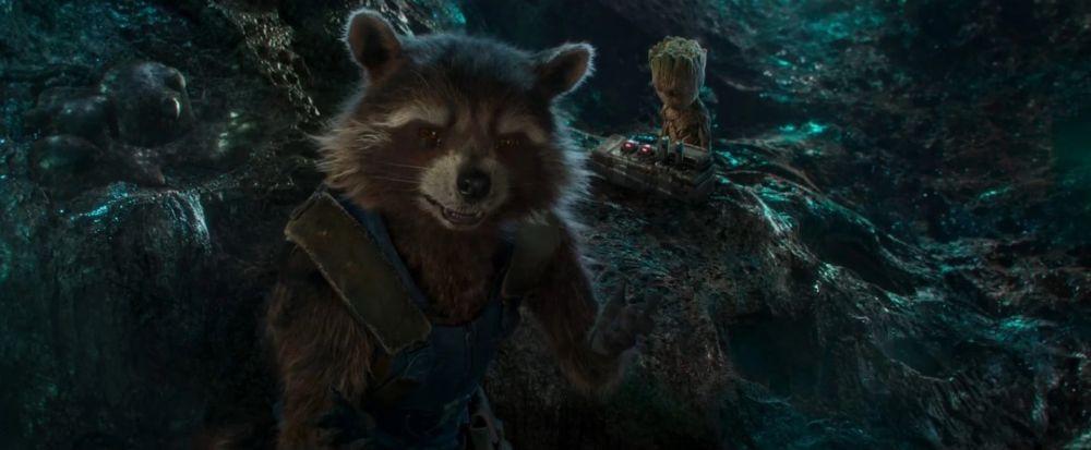 Rocket Raccoon di Guardians of the Galaxy Vol. 2 (dok. Marvel/Guardians of the Galaxy Vol. 2)