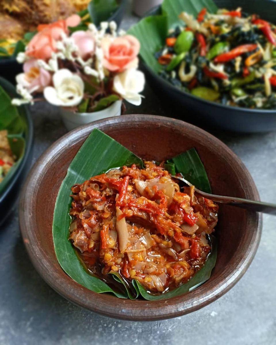 Sambal kecombrang (instagram.com/dyah_luvkitchen)