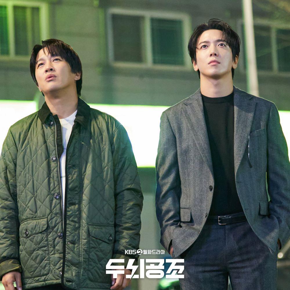 Cha Tae Hyun dan Jung Yong Hwa di Brain Works (dok. KBS2/Brain Works)