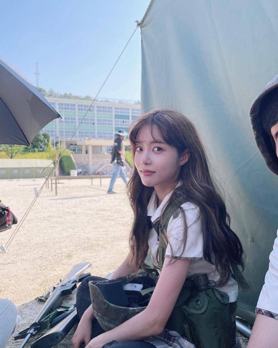 Choi Moon Hee di balik layar Duty After School (instagram.com/choimooonhee)