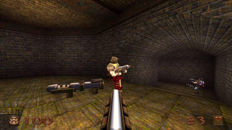 gameplay Quake (dok. Id Software/Quake)