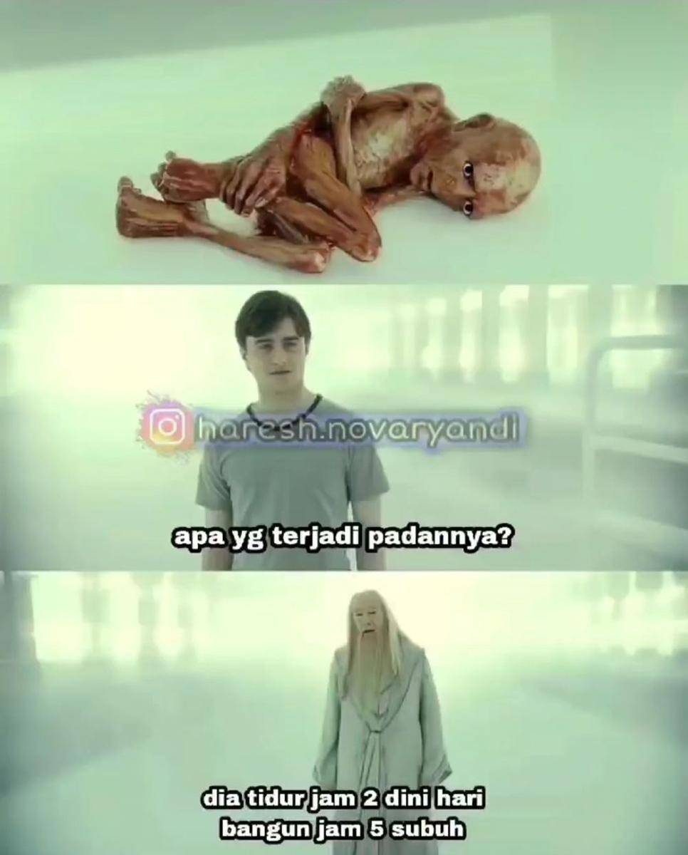 meme gak berdaya (instagram.com/haresh.novaryandi)