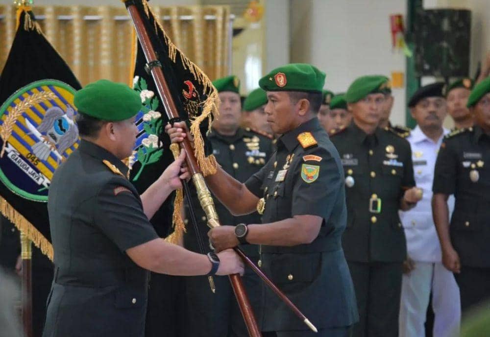Brigjen Ma'ruf Zainudin Jabat Danrem Gatam, Pangdam Beri Pesan Khusus!