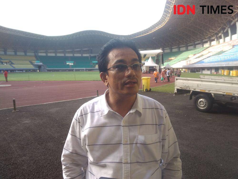 Ketua Umum Panitia Perayaan Paskah Kota Bekasi 2023, Patar Situmorang. (IDN Times/Imam Faishal)