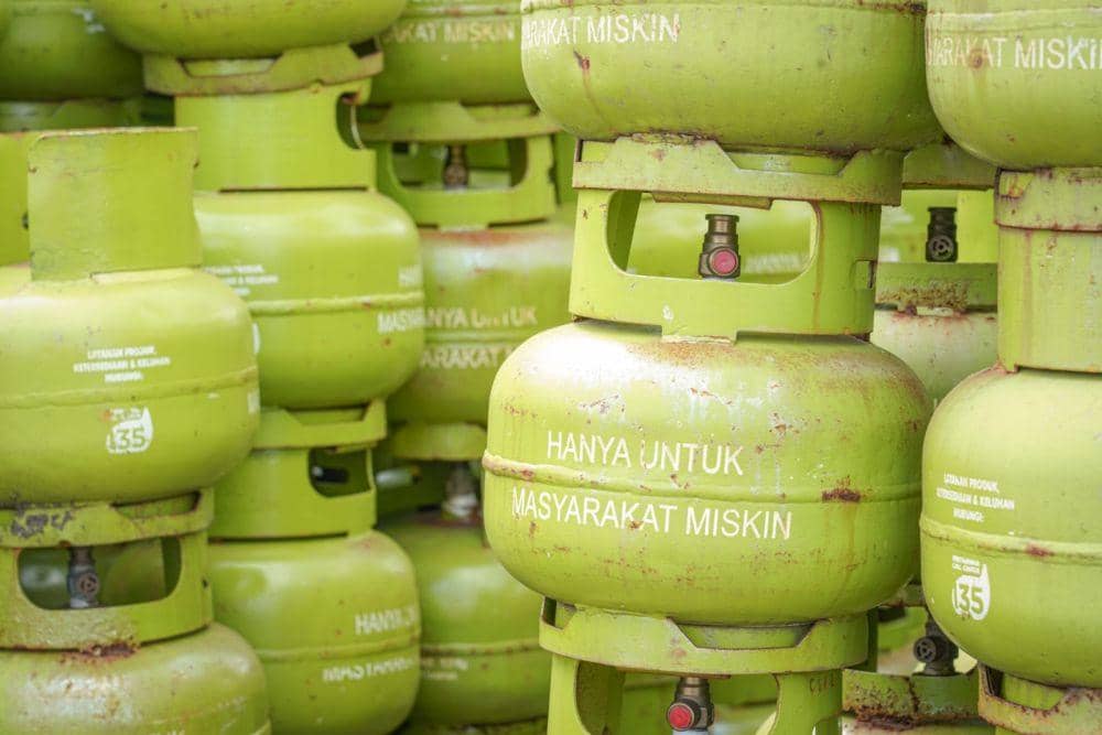 Sebanyak 3.920 tabung gas siap didistribusikan untuk masyarakat di Pesisir Barat. (Dok PPN Sumbagsel).
