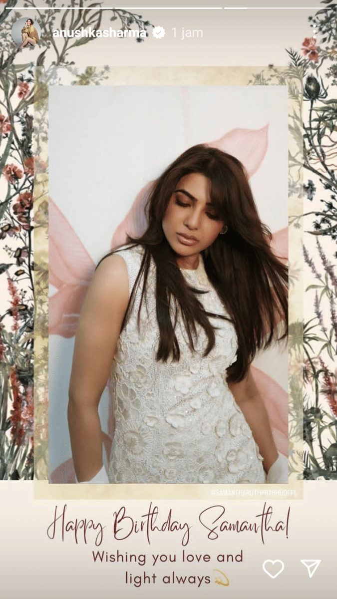 unggahan Anushka Sharma (instagram.com/anushkasharma)