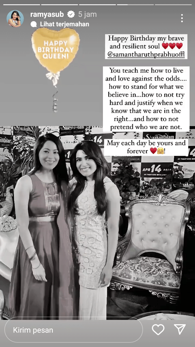 unggahan Ramya Subramanian (instagram.com/ramyasub)