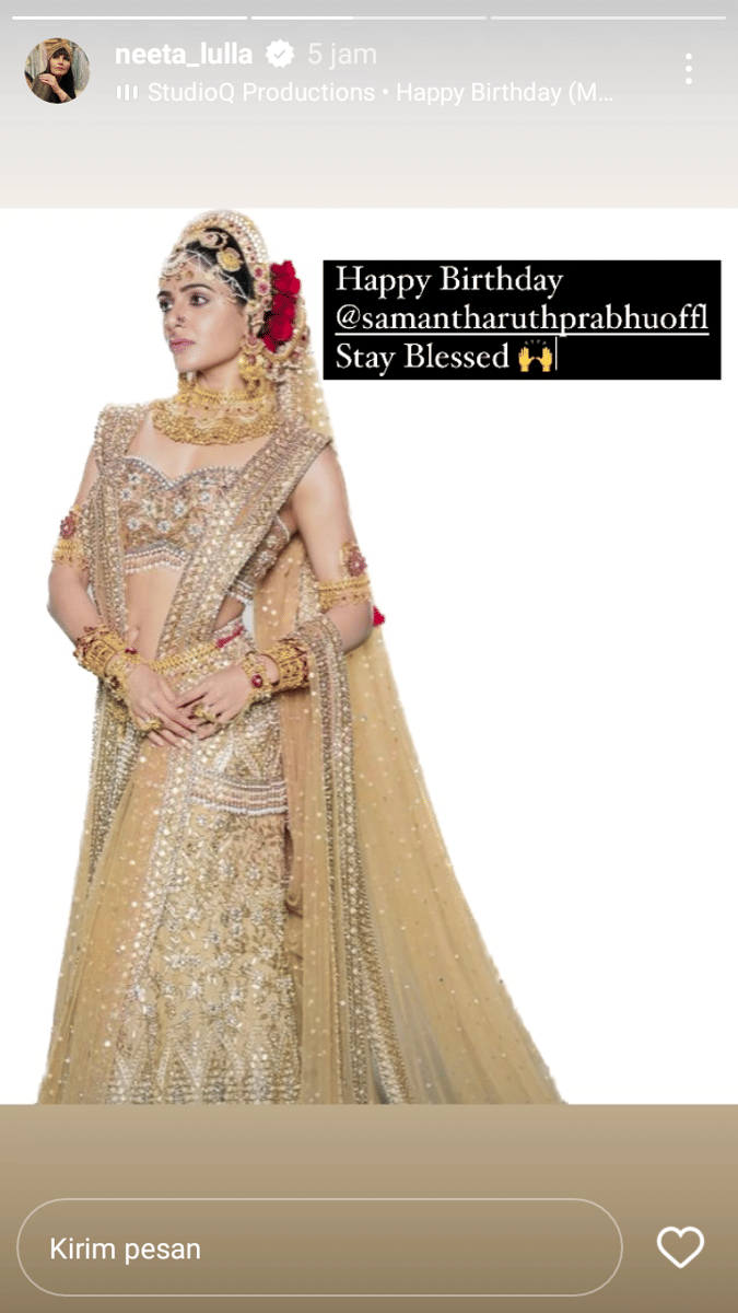 unggahan Neeta Lulla (instagram.com/neeta_lulla)