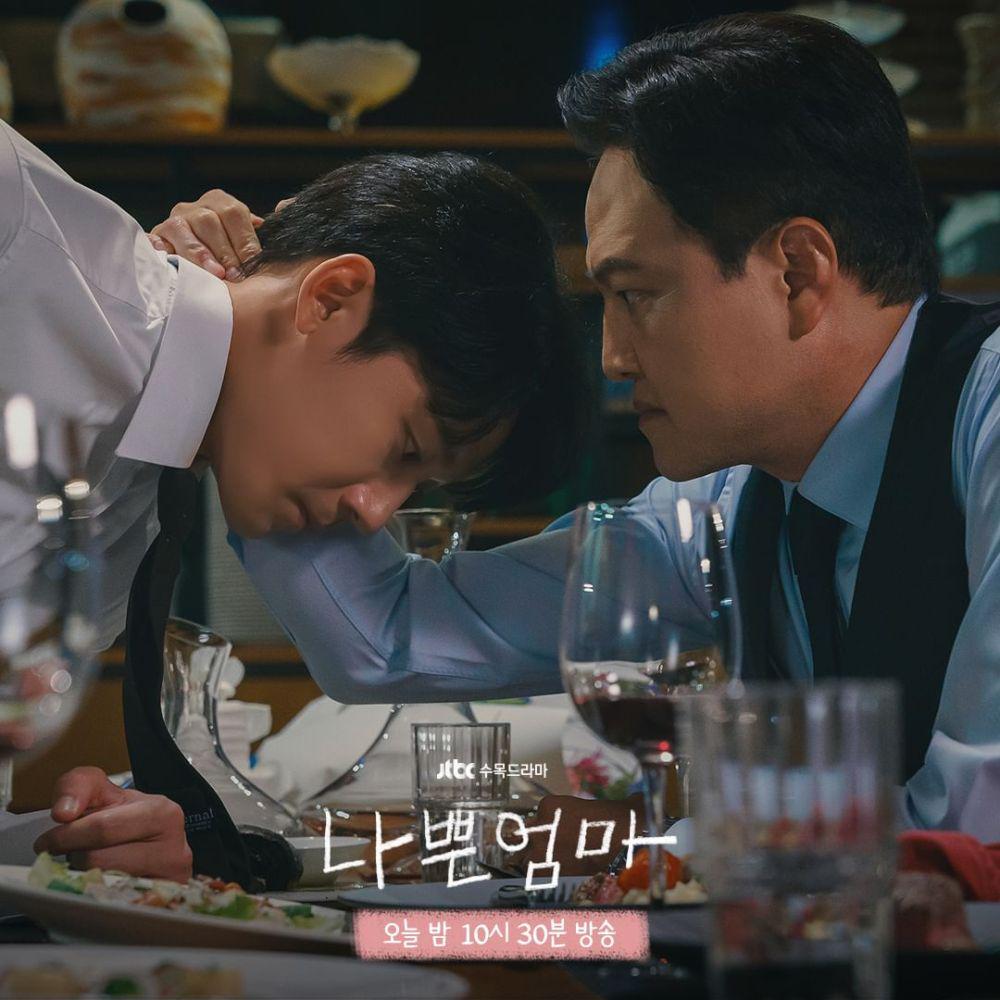 Choi Kang Ho (Lee Do Hyun) dan Oh Tae Soo (Jung Woong In) di The Good Bad Mother (instagram.com/jtbcdrama)