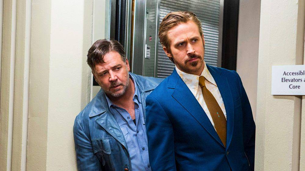 Russell Crowe dan Ryan Gosling dalam film The Nice Guys. (dok. Warner Bros. Pictures/The Nice Guys)