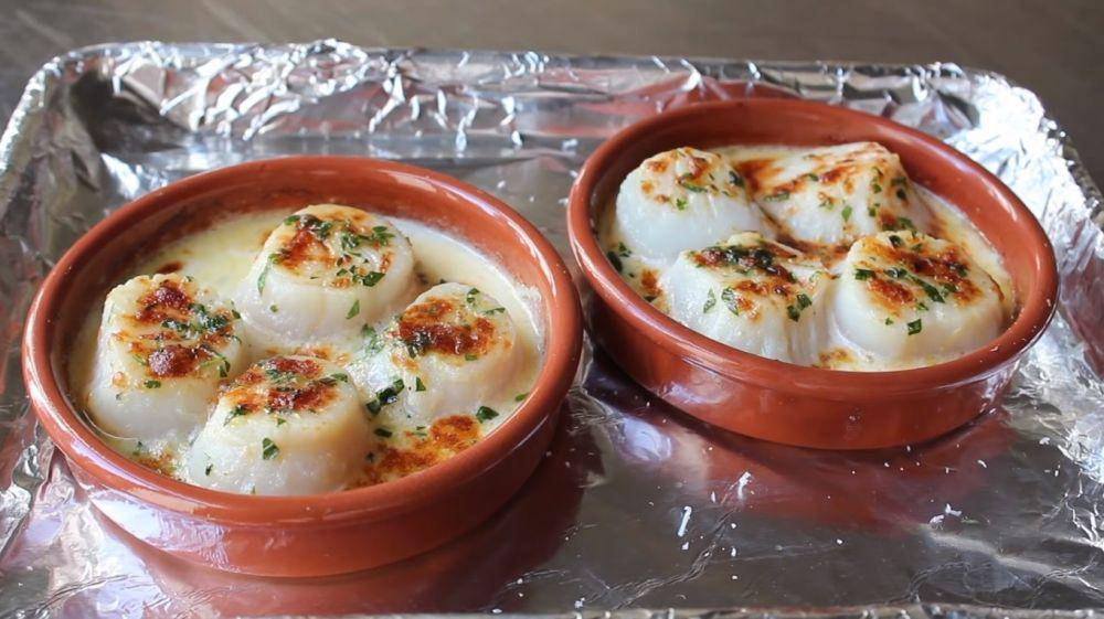 ilustrasi scallop gratin (youtube.com/Food Wishes)