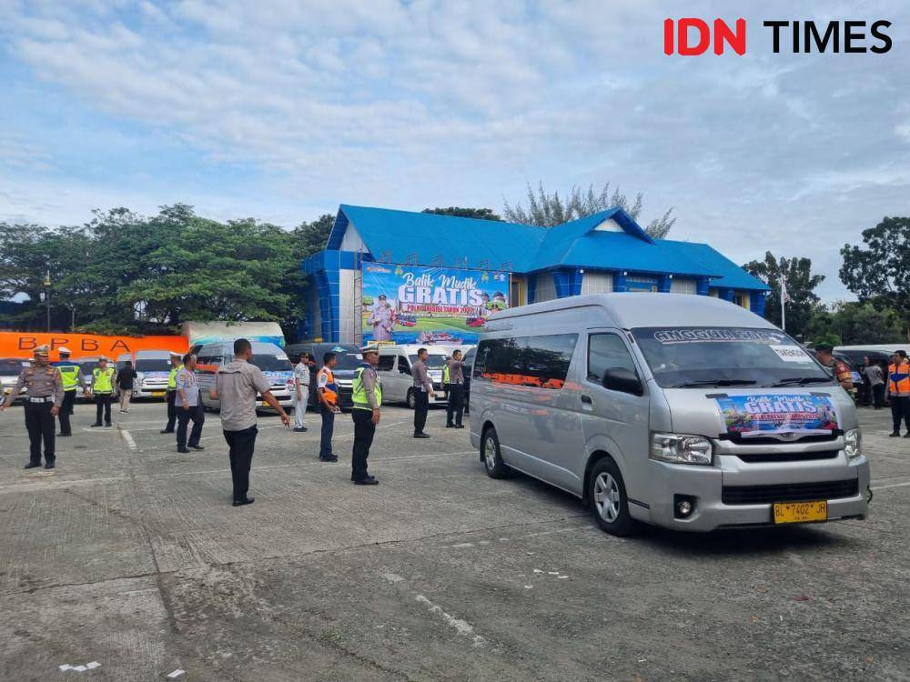 Progam Balik Mudik Gratis Polda Aceh. (Dokumentasi Cut Nauval untuk IDN Times)