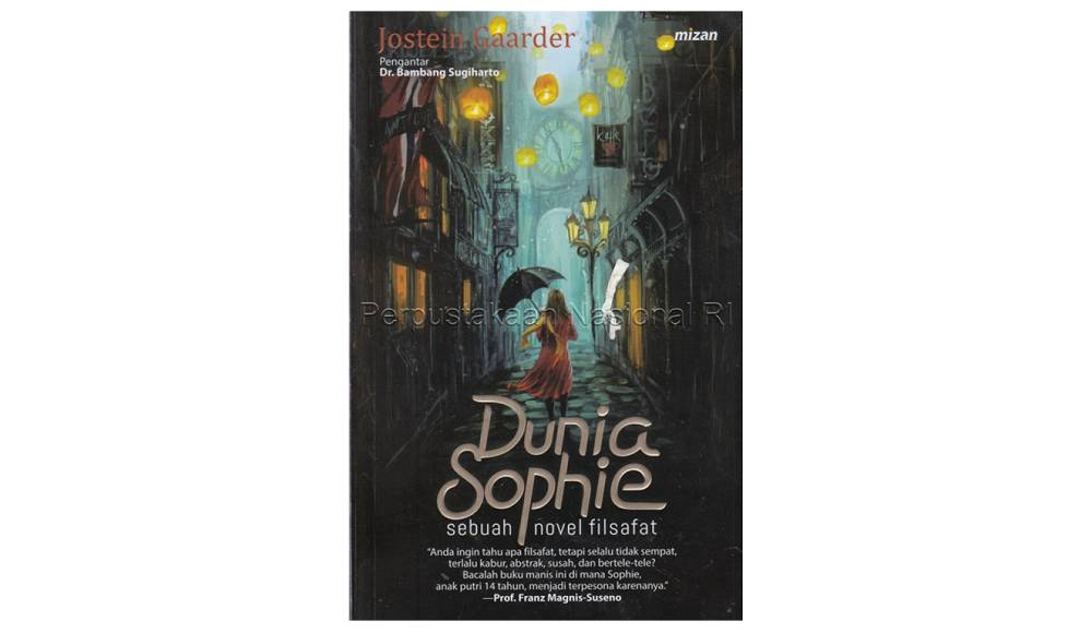ilustrasi buku Dunia Sophie (opac.perpusnas.go.id)