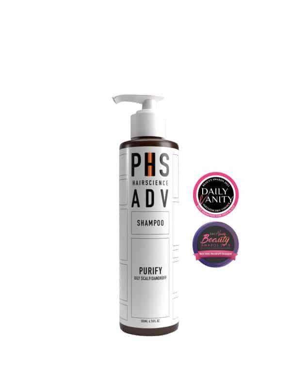 PHS Hairscience ADV Purify Shampoo For Oily Scalp (dok. PHS Hairscience)