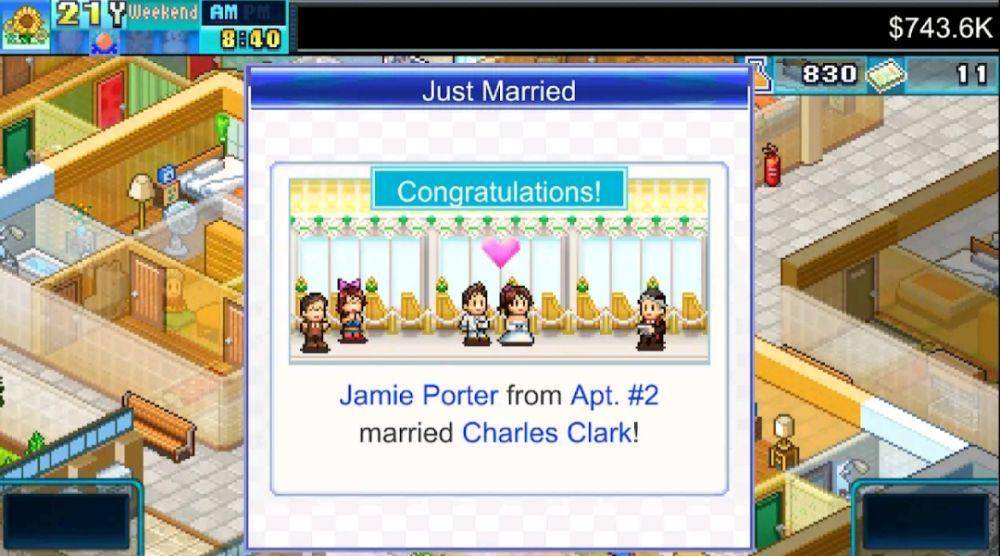 Dream House Days (dok. Kairosoft/Dream House Days)