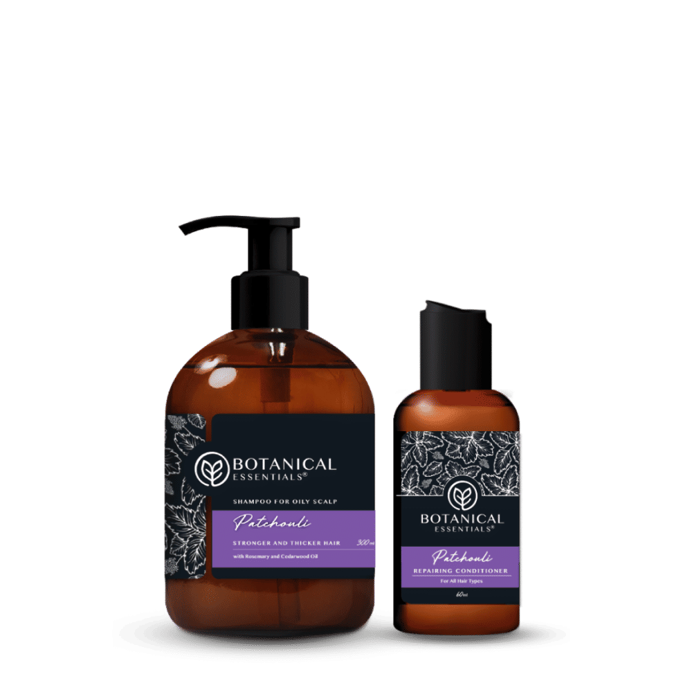 Botanical Essentials Shampoo For Oily Scalp PATCHOULI (dok. Botanical Essentials)