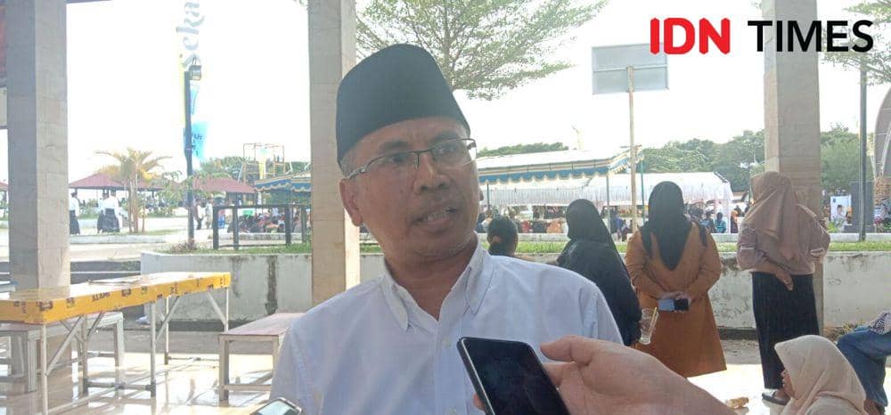 Kepala Disnaker Kota Mataram Rudi Suryawan. (IDN Times/Muhammad Nasir)