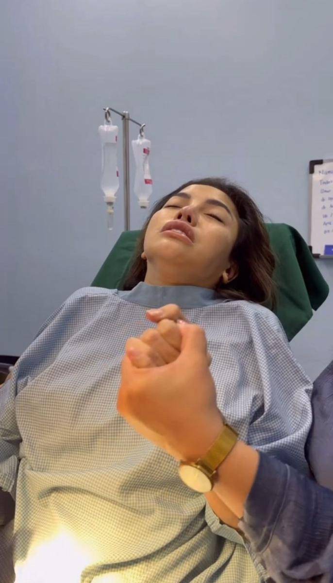 potret Nikita Mirzani jalani operasi pengangkatan tumor payudara (instagram.com/nikitamirzanimawardi _172)