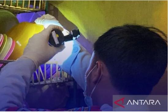 Petugas Lapas Narkotika Samarinda Geledah Kamar Warga Binaan