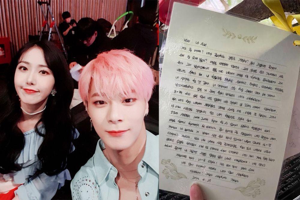 Surat Haru SinB VIVIZ untuk Moonbin ASTRO, Gagal Menua Bersama