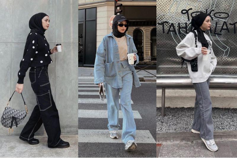 10 OOTD Street Style ala Helmi Nursifah, Edgy dan Classy!