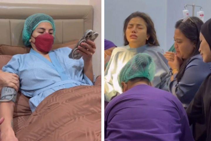 10 Potret Nikita Mirzani Jalani Operasi Pengangkatan Tumor Payudara