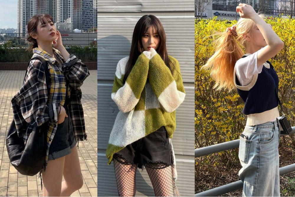 9 Ide Padu Padan Celana Jeans ala Lee Chaeyeon, Comfy buat Daily Wear!