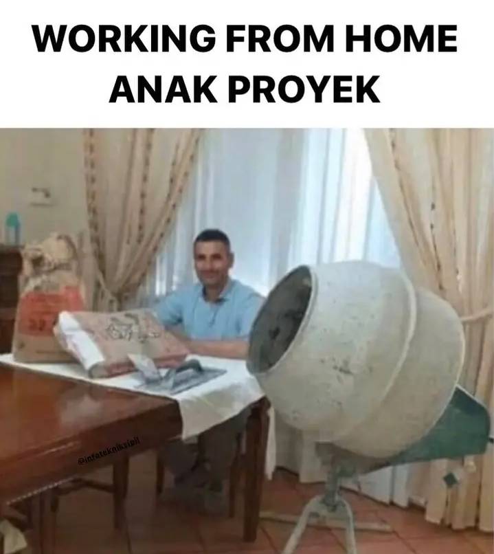 meme lucu kuli bangunan (facebook.com/CaraPedia)