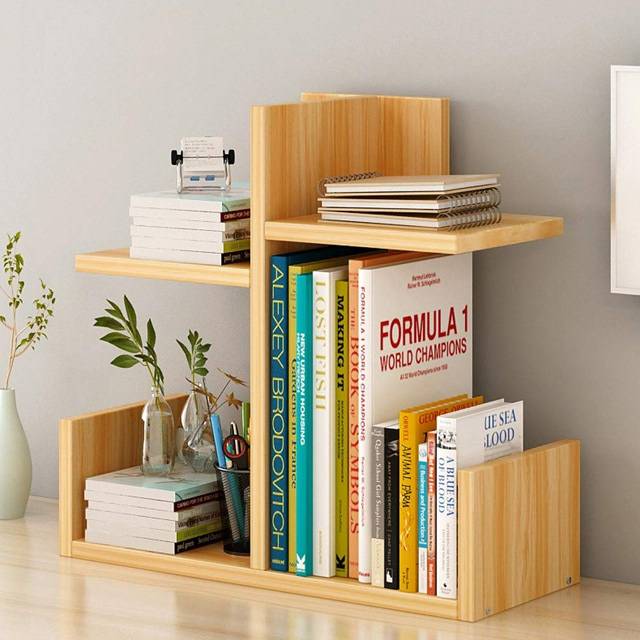 ilustrasi rak buku simple (pinterest.com/Behance)