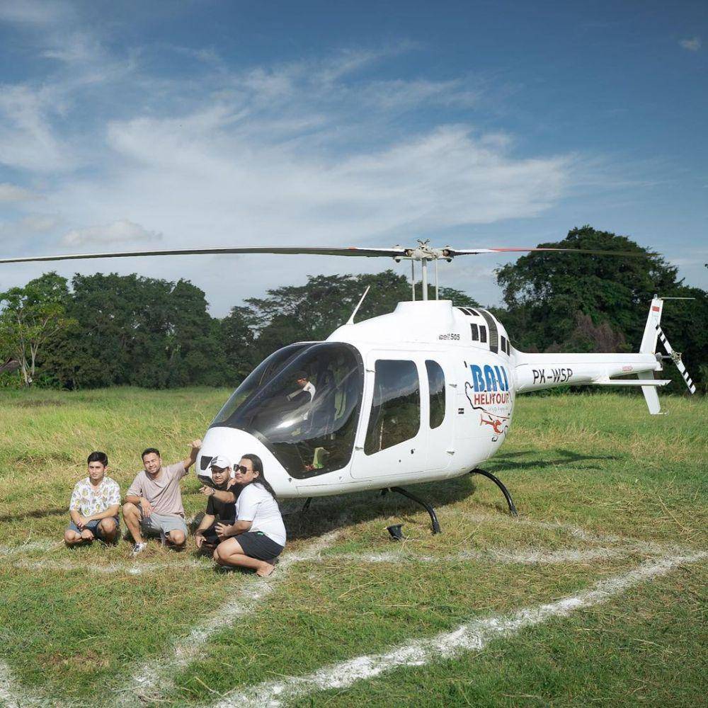 potret Raffi Ahmad tinjau lahan calon vilanya di Tabanan, Bali (instagram.com/raffinagita1717)