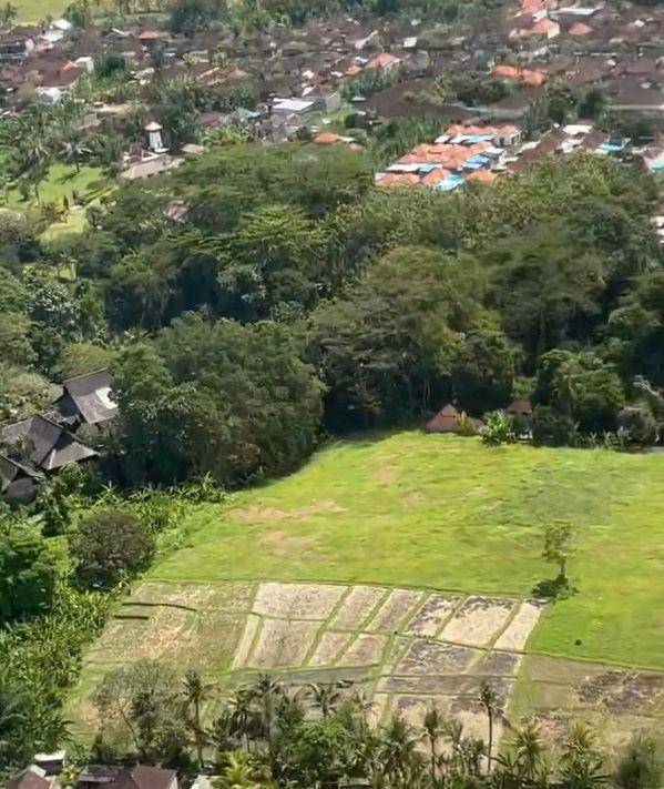 potret lahan calon vila Raffi Ahmad di Tabanan, Bali (instagram.com/raffinagita1717)